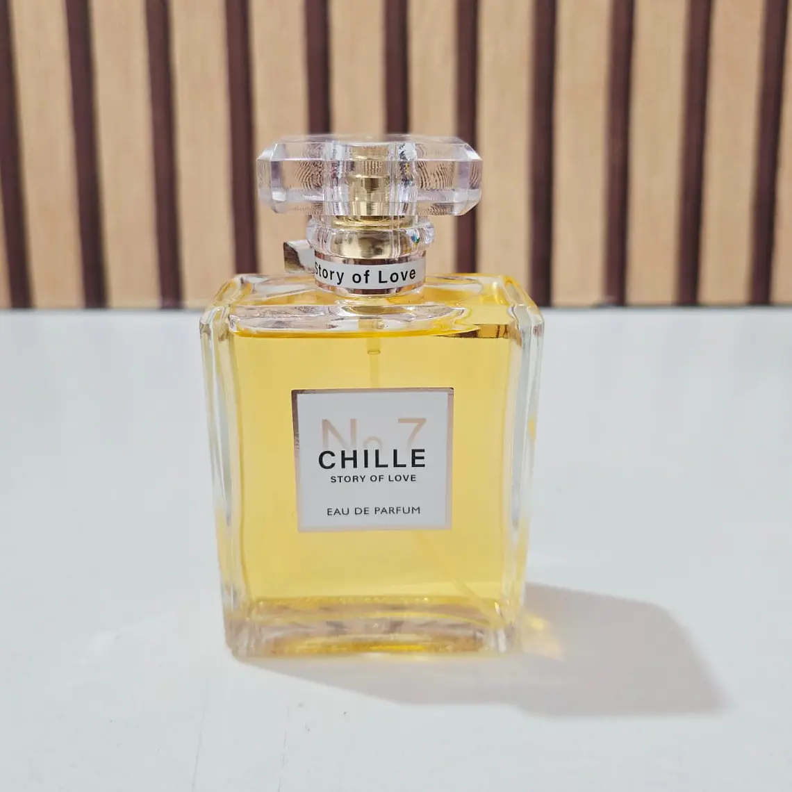 PERFUME 100ML CHILLE STORY OF LOVE No.7 MOD# L-427A💃🏻🌷(CAJITA BLANCA/NEGRA) 3