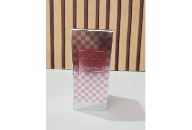 PERFUME 100ML CRYSTAL PAVILIONS STORY OF LOVE (ROSA)MOD# L-451B