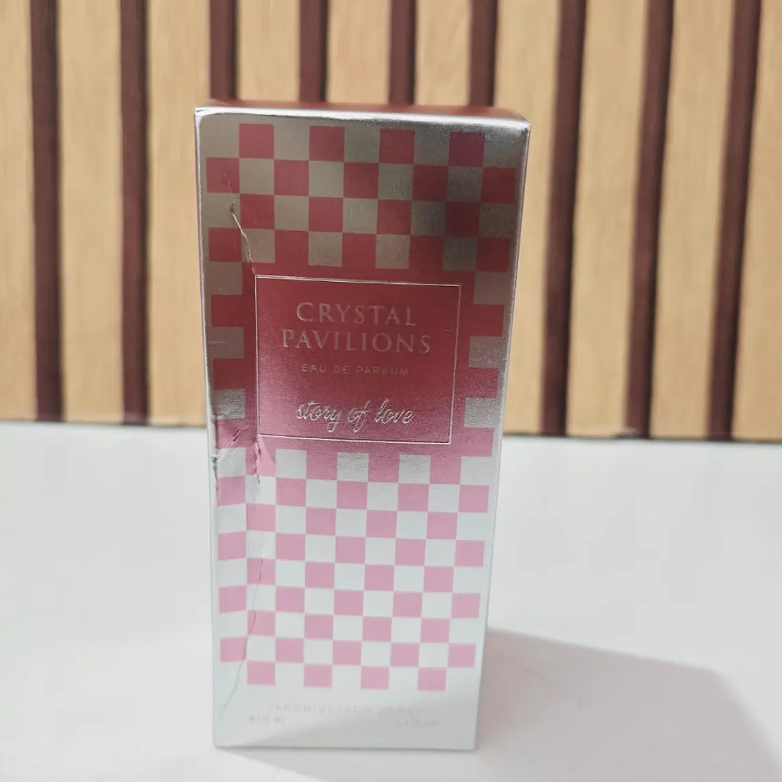 PERFUME 100ML CRYSTAL PAVILIONS STORY OF LOVE (ROSA)MOD# L-451B 2