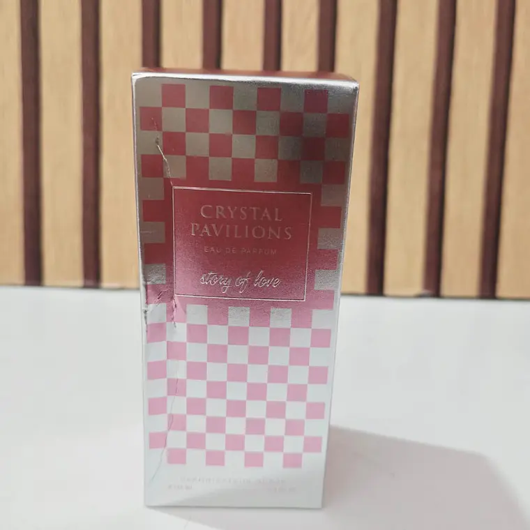 PERFUME 100ML CRYSTAL PAVILIONS STORY OF LOVE (ROSA)MOD# L-451B 2