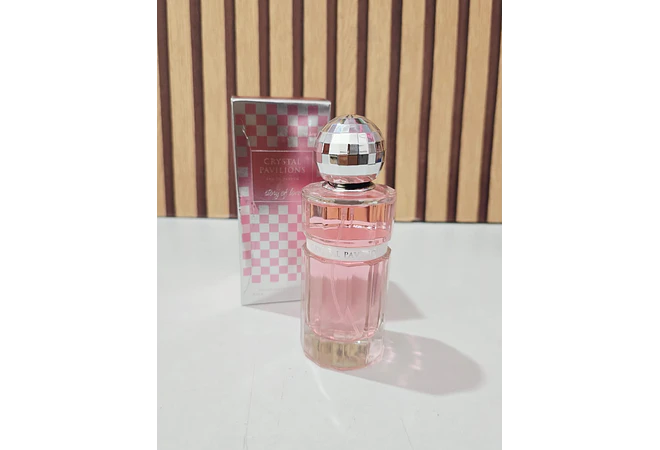 PERFUME 100ML CRYSTAL PAVILIONS STORY OF LOVE (ROSA)MOD# L-451B