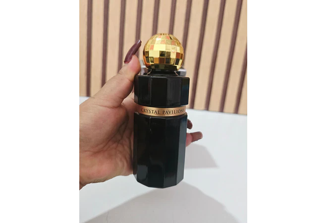 PERFUME 100ML CRYSTAL PAVILIONS STORY OF LOVE (NEGRO) MOD# L-451C