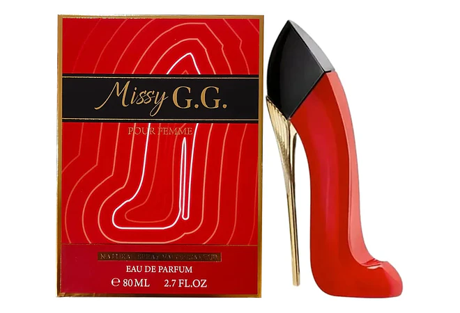 PERFUME MISSY G.G. (ZAPATILLA) DE 80ML💃🏻👠