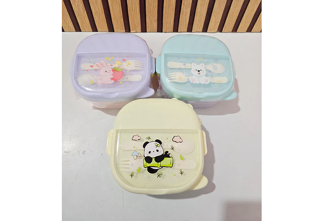TUPPER PARA LUNCH DISEÑO ANIMALITOS MOD# PM-8🥗🧆