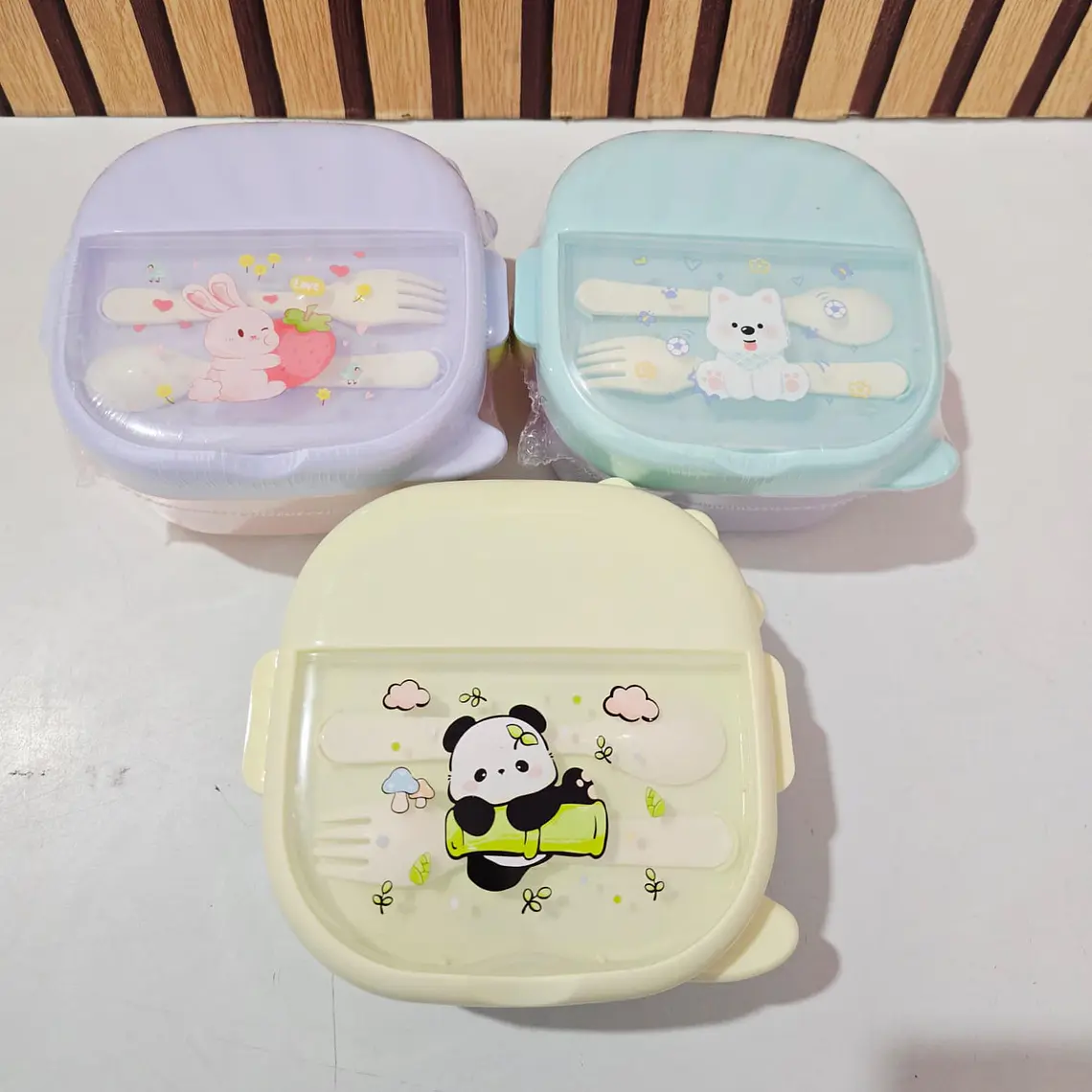 TUPPER PARA LUNCH DISEÑO ANIMALITOS MOD# PM-8🥗🧆 1