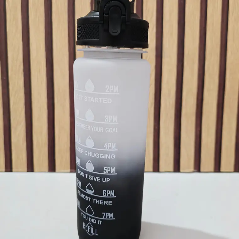 BOTE BICOLOR MOTOVADOR DE 1 LITRO MOD# BSJJ-35752🍋🥤 2