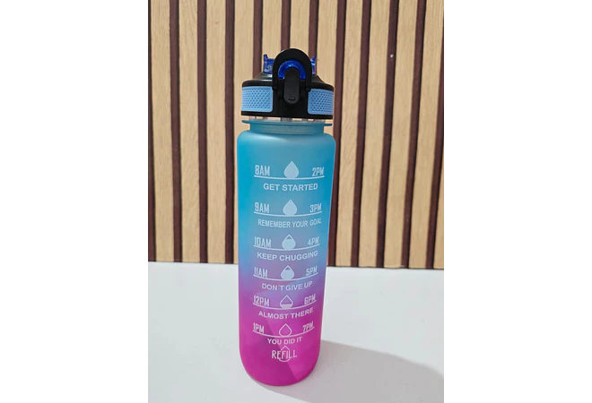 BOTE BICOLOR MOTOVADOR DE 1 LITRO MOD# BSJJ-35752🍋🥤