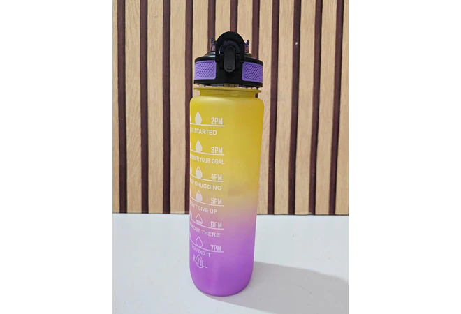 BOTE BICOLOR MOTOVADOR DE 1 LITRO MOD# BSJJ-35752🍋🥤
