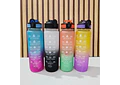 BOTE BICOLOR MOTOVADOR DE 1 LITRO MOD# BSJJ-35752🍋🥤