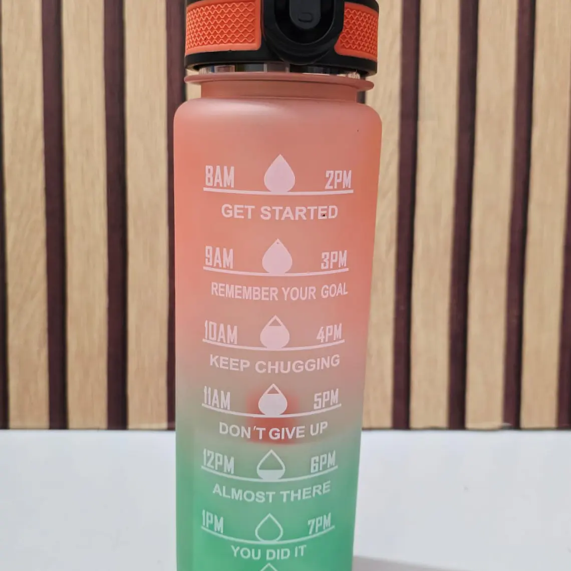 BOTE BICOLOR MOTOVADOR DE 1 LITRO MOD# BSJJ-35752🍋🥤 7