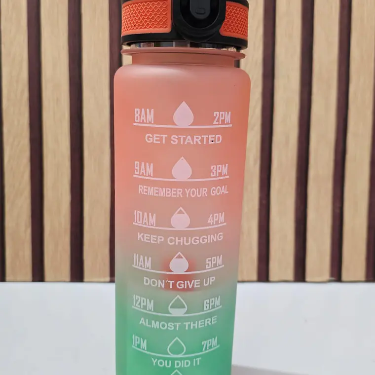 BOTE BICOLOR MOTOVADOR DE 1 LITRO MOD# BSJJ-35752🍋🥤 7