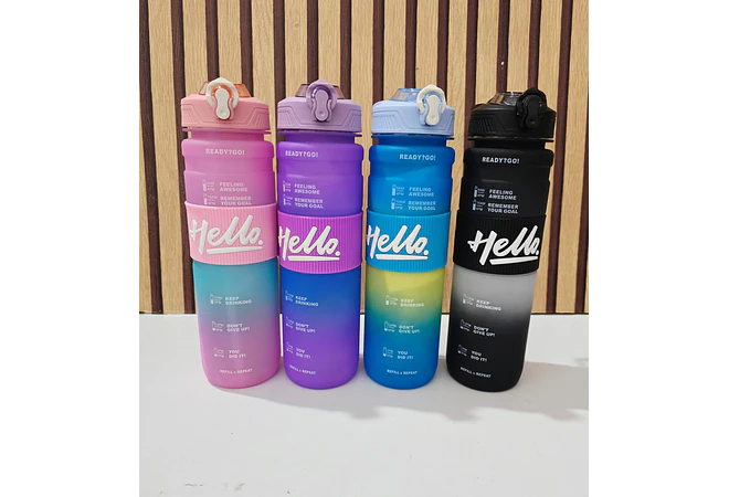 BOTE HELLO DE 1 LITRO MOD# BSJJ-35748🥤
