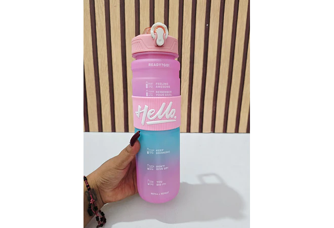 BOTE HELLO DE 1 LITRO MOD# BSJJ-35748🥤