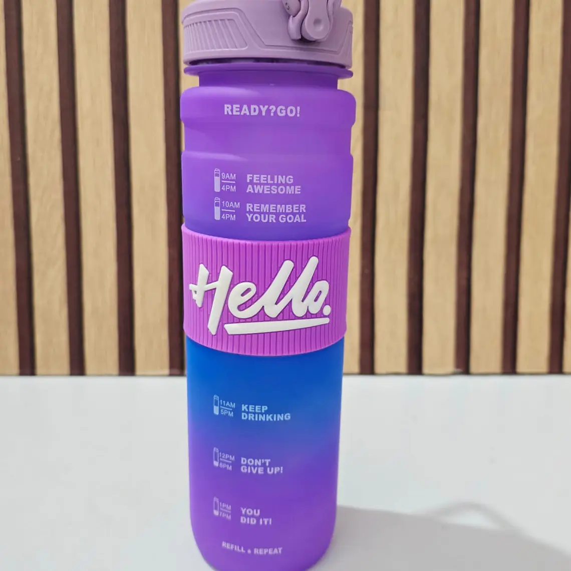 BOTE HELLO DE 1 LITRO MOD# BSJJ-35748🥤 6