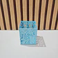 PORTALÁPICES ORGANIZADOR DE ESCRITORIO CUADRADO (ROSAS) - Miniatura 2