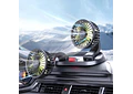 VENTILADOR ELÉCTRICO DOBLE CABEZAL/PARA AUTO MOD# Mars-X666