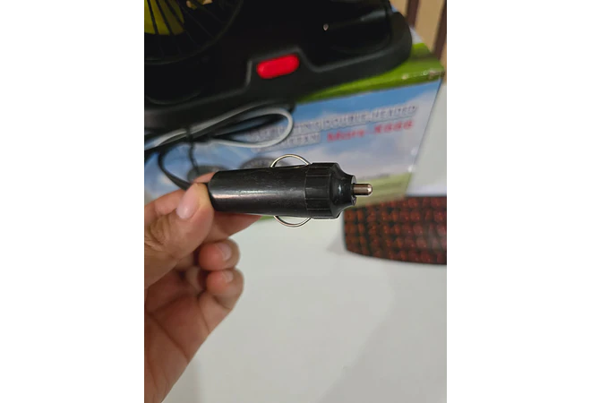 VENTILADOR ELÉCTRICO DOBLE CABEZAL/PARA AUTO MOD# Mars-X666