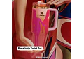TERMO STANLEY 1.18L CON ASA SERIE BARBIE CAJITA DE COLOR MOD# V8B-40