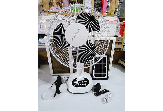 VENTILADOR SOLAR PORTATIL MOD# PV-L8062