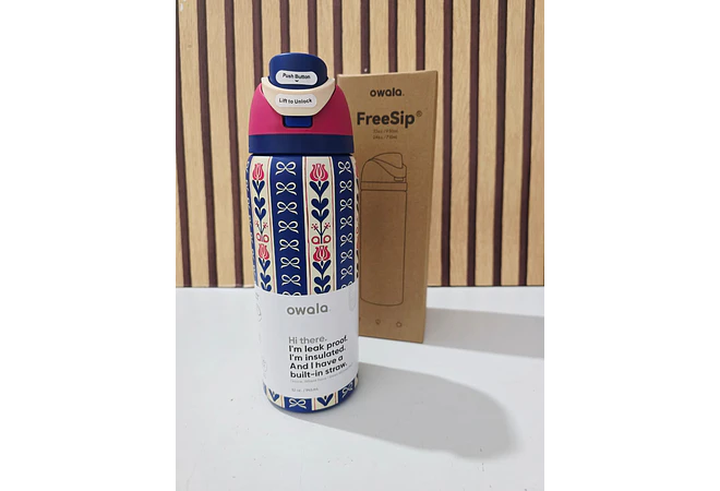 TERMO OWALA DE 950ML/ PEROSNAJES MOD# 2601🥤🍋‍🟩