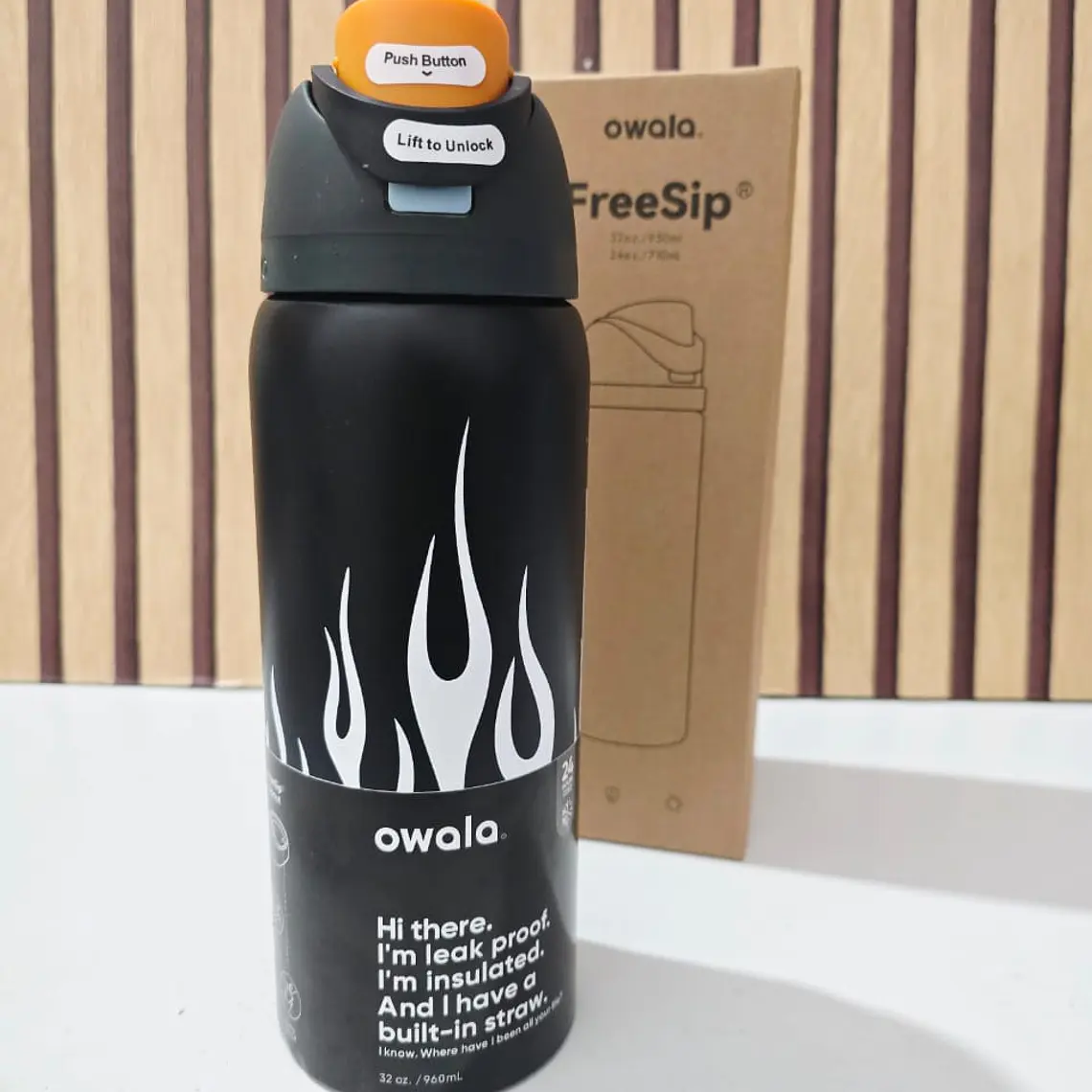 TERMO OWALA DE 950ML/ PEROSNAJES MOD# 2601🥤🍋‍🟩 5