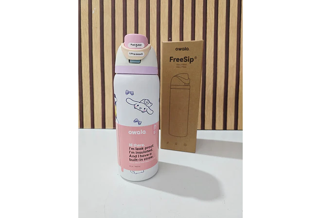 TERMO OWALA DE 950ML/ PEROSNAJES MOD# 2601🥤🍋‍🟩