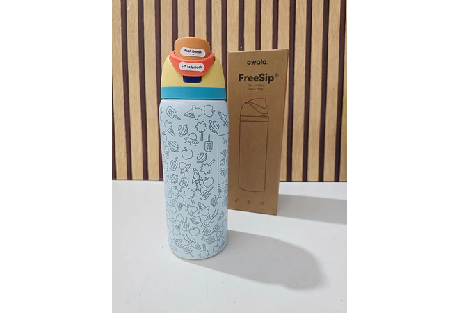 TERMO OWALA DE 950ML/ PEROSNAJES MOD# 2601🥤🍋‍🟩