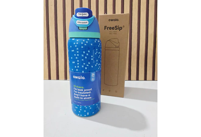 TERMO OWALA DE 950ML/ PEROSNAJES MOD# 2601🥤🍋‍🟩