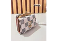 CARTERITA MONEDERO CUADROS OSITO MOD# Y-1015