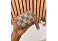 CARTERITA MONEDERO CUADROS OSITO MOD# Y-1015
