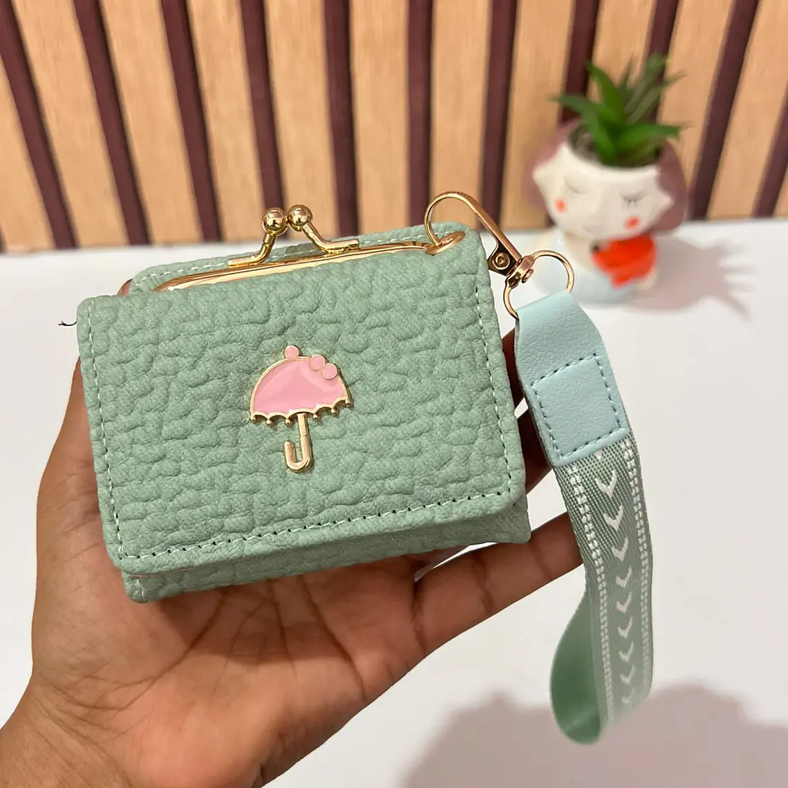 CARTERA MONEDERO SOMBRILLA MOD# Y-1025 5