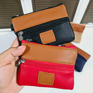 MONEDERO BICOLOR MOD# W303-4
