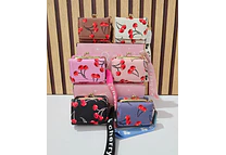 MONEDERO ESTAMPADO CEREZAS MOD# WLW5-86  🍒 👛