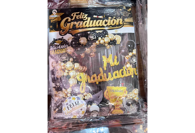 SET DE GLOBOS DECORACIÓN GRADUACIÓN 🧑‍🎓