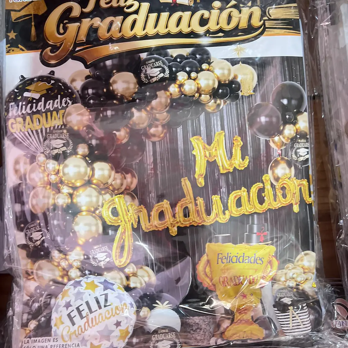 SET DE GLOBOS DECORACIÓN GRADUACIÓN 🧑‍🎓 5