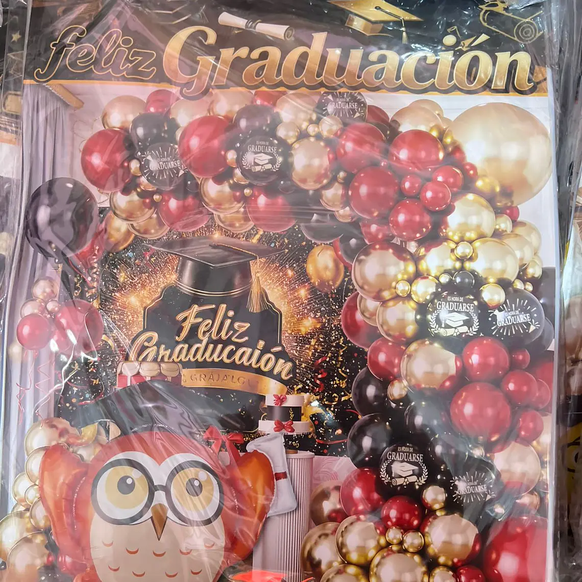 SET DE GLOBOS DECORACIÓN GRADUACIÓN 🧑‍🎓 6