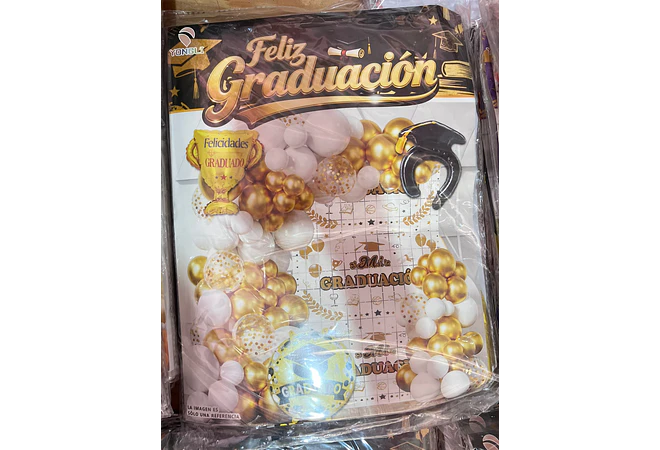 SET DE GLOBOS DECORACIÓN GRADUACIÓN 🧑‍🎓