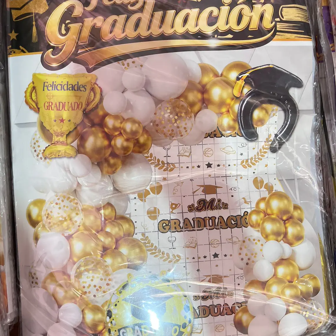 SET DE GLOBOS DECORACIÓN GRADUACIÓN 🧑‍🎓 11