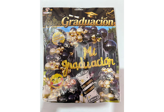 SET DE GLOBOS DECORACIÓN GRADUACIÓN 🧑‍🎓