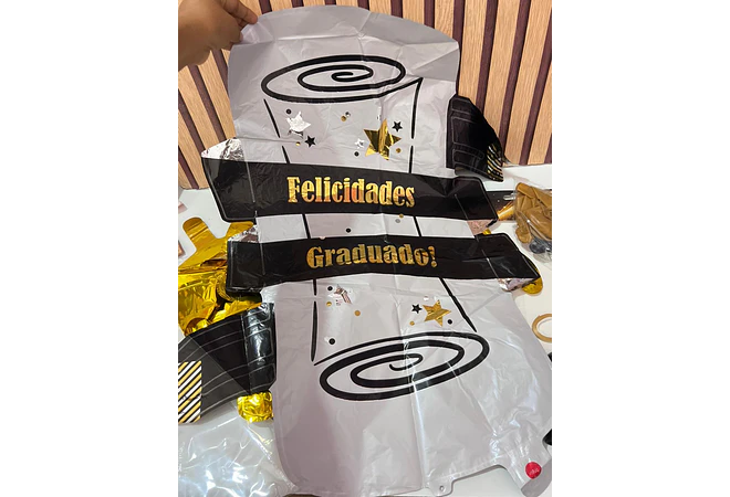 SET DE GLOBOS DECORACIÓN GRADUACIÓN 🧑‍🎓