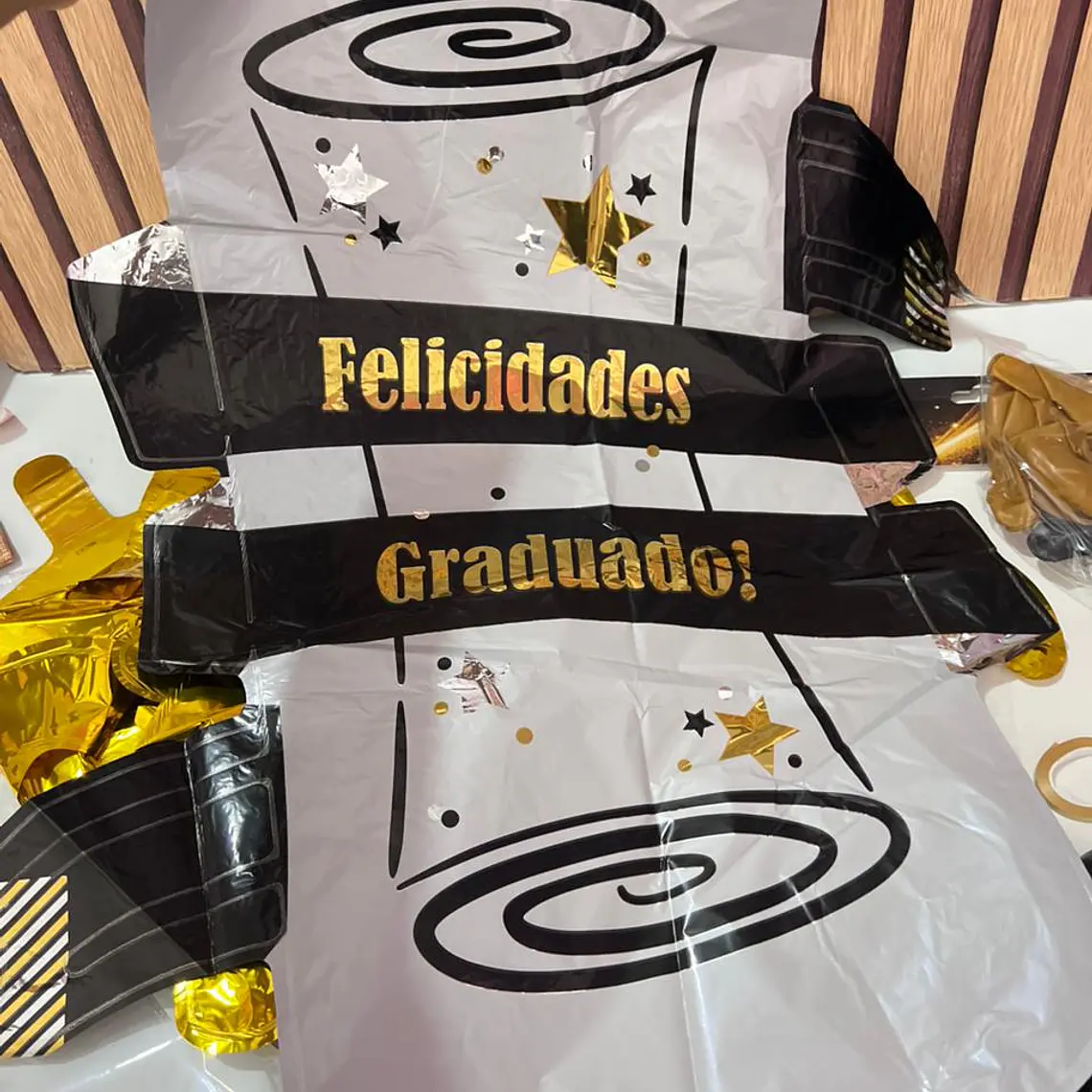 SET DE GLOBOS DECORACIÓN GRADUACIÓN 🧑‍🎓 19