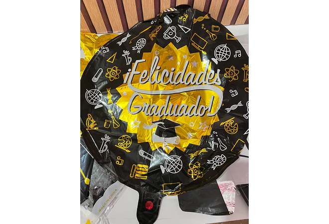 SET DE GLOBOS DECORACIÓN GRADUACIÓN 🧑‍🎓
