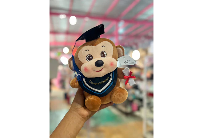 🐒 PELUCHE CHANGUITO CON BIRRETE 🎓  MOD# M287