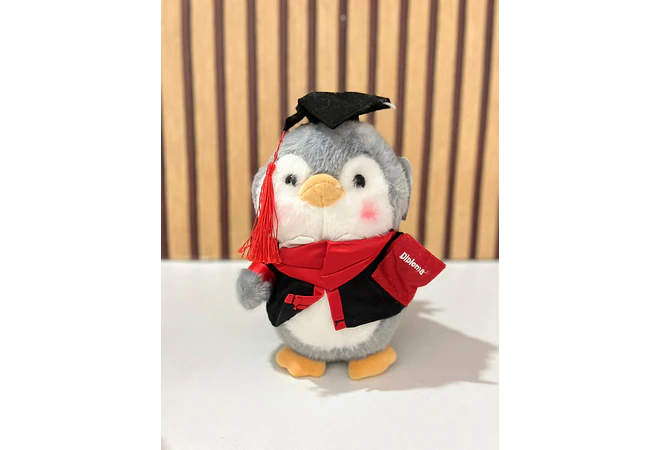 🐧 PELUCHE PINGÜINO CON BIRRETE 🎓  MOD# Q160