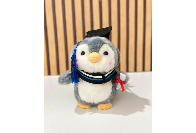 🐧 PELUCHE PINGÜINO CON BIRRETE 🎓  MOD# Q160