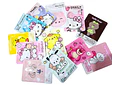 PAQ DE 10 MASCARILLAS KAWAII SURTIDAS AL AZAR