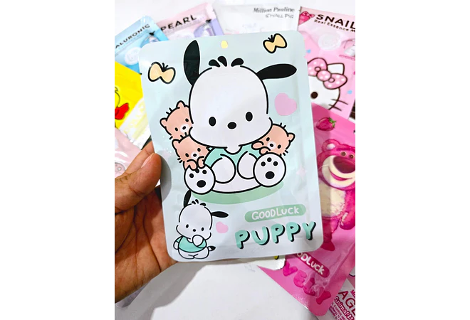 PAQ DE 10 MASCARILLAS KAWAII SURTIDAS AL AZAR