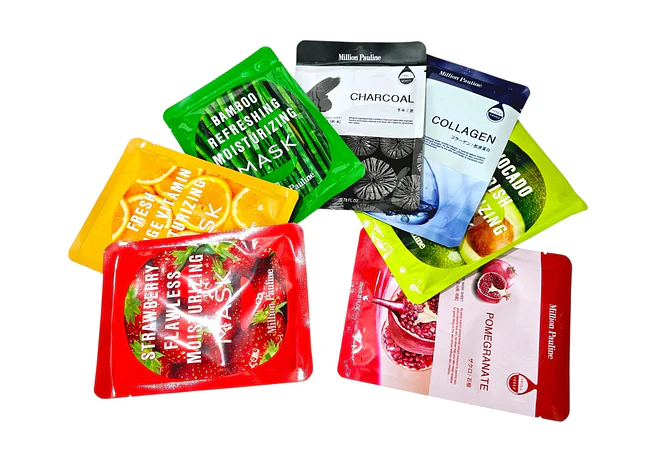 PAQ DE 7 MASCARILLAS FRUTALES AL AZAR