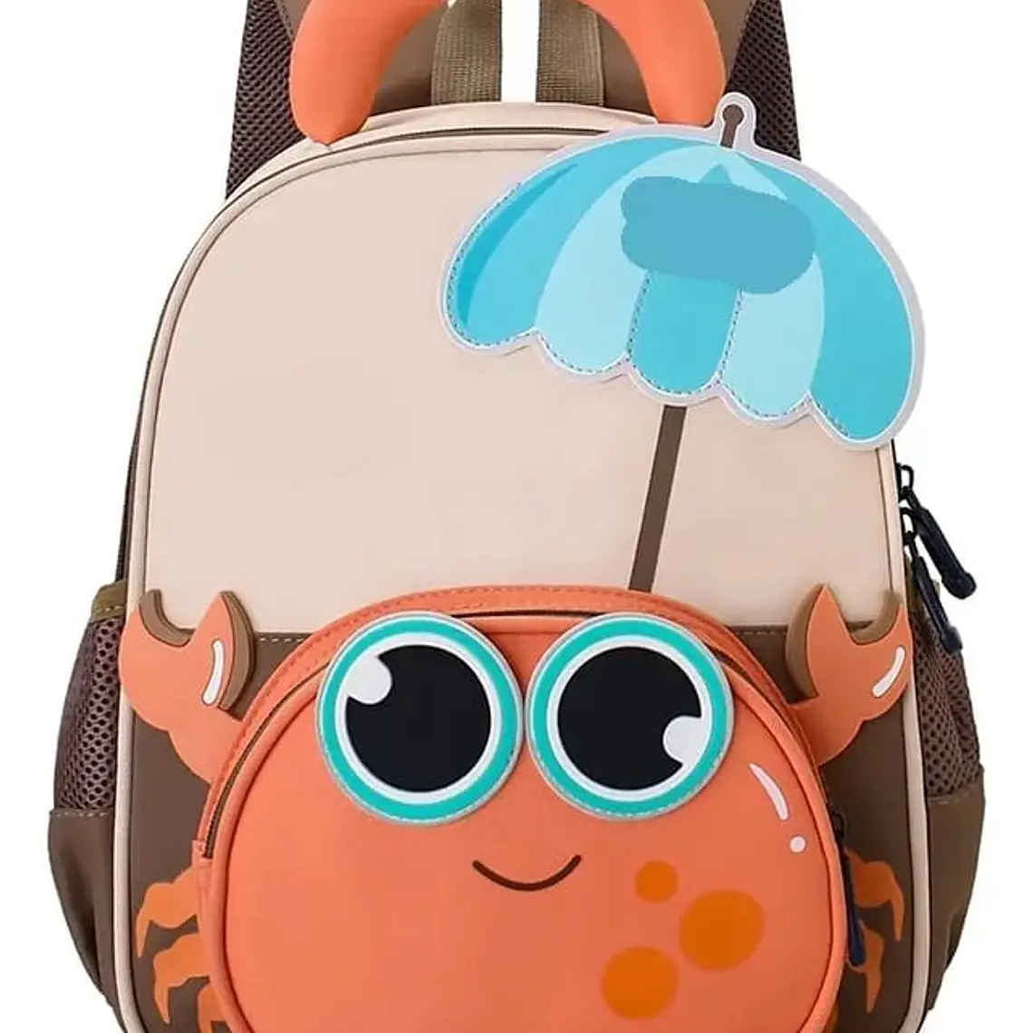 MOCHILA INFANTIL DISEÑO CANGREJO MOD# TX-99209 🥰🦀 4