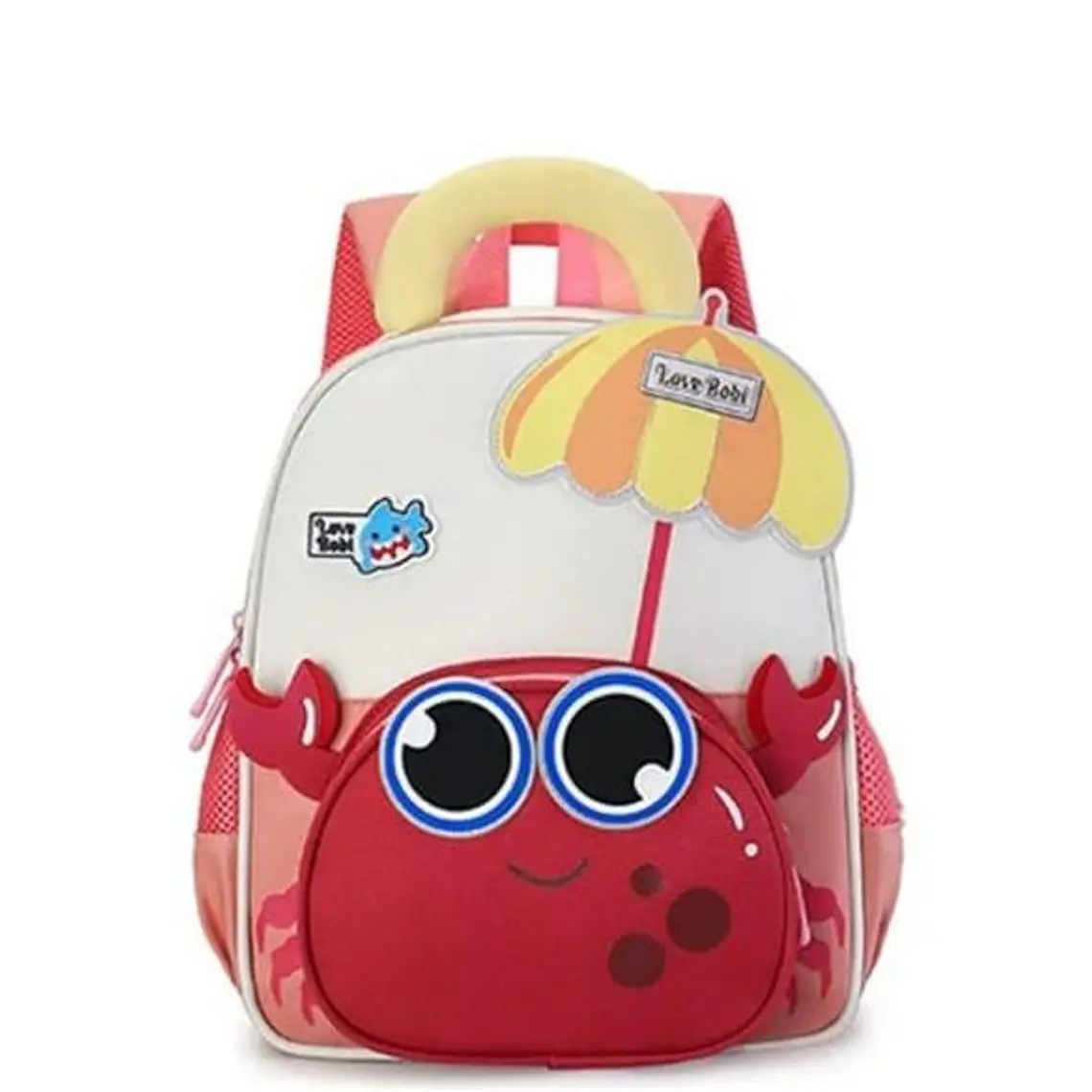 MOCHILA INFANTIL DISEÑO CANGREJO MOD# TX-99209 🥰🦀 5